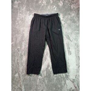 Champion Mens Fleece Sweatpants Black XL Drawstring Pockets